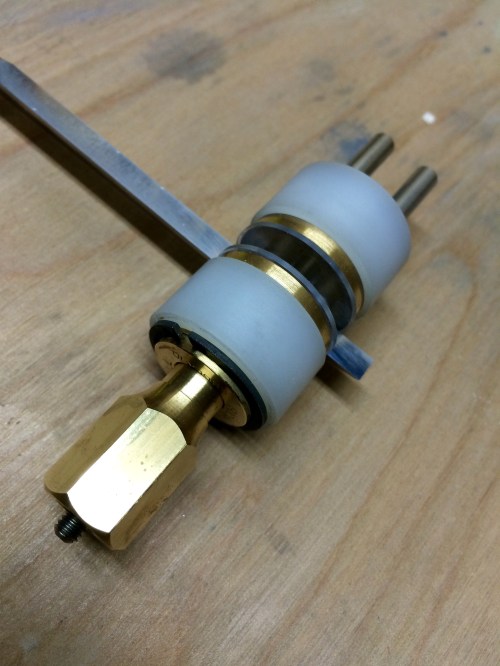 Kell guide with 1/8th inch chisel