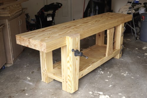 Completed Roubo Workbench