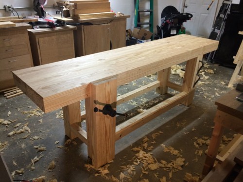The Almost-Complete 2015 Roubo Workbench