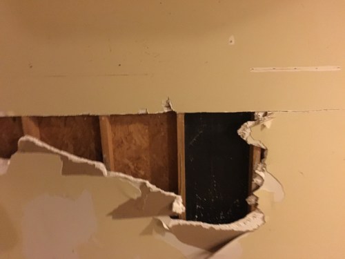 Drywall removal