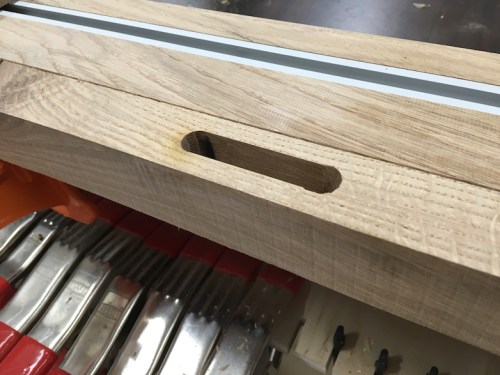 Routed Mortise