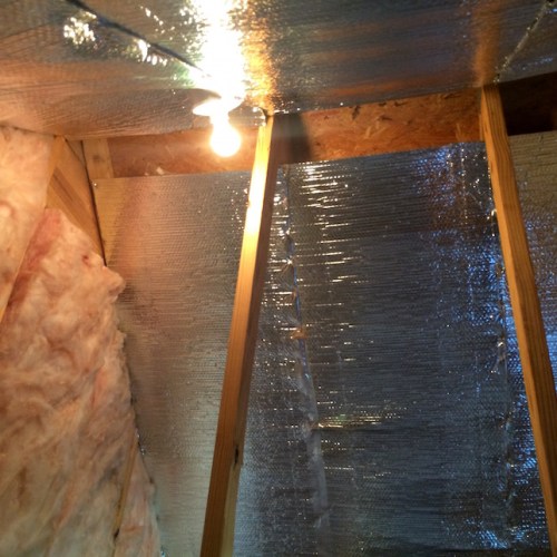 cooling a windowless garage