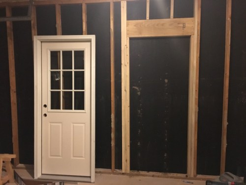 Completed Door Frame